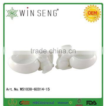 Ceramic Rabbit Figurines Ashtray and Cigar Ashtray for Home Decor photo-4