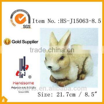 6" Hot Sale Mini Ceramic Rabbit Statue 2/S photo-2