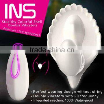 Stealthy Colorful Shell Double Vibrators photo-5