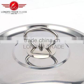 2016 3pcs Stainless Steel Color Steel Handle High Pot Set photo-6