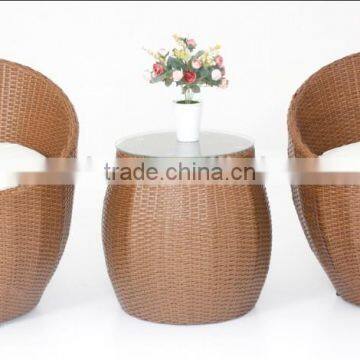 Stackable Garden Rattan Sofa Set Cheap Wicker Coffee Table Set photo-6