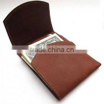 Brown Little Front Pocket Wallets Card Holder photo-4