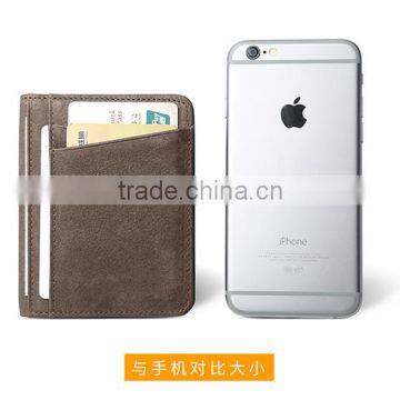 Promotion Gift PU Leather Pouch , Card Holder Leather Wallet photo-2