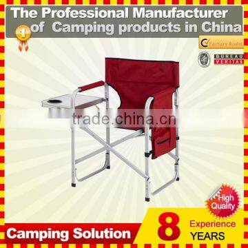 Lightweight Aluminum Folding Director Chair for Camping Fishing photo-4