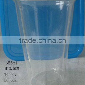 Good quality Eco-friendly Double Wall Glass Cup