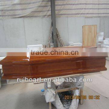 Spain Style Wooden Coffin photo-5