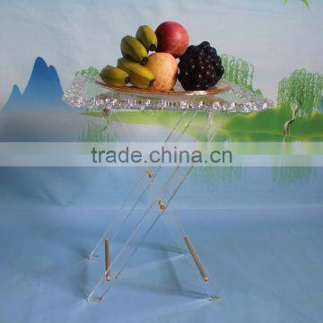 OEM Customized Clear Acrylic Folding Table Wholesale photo-2