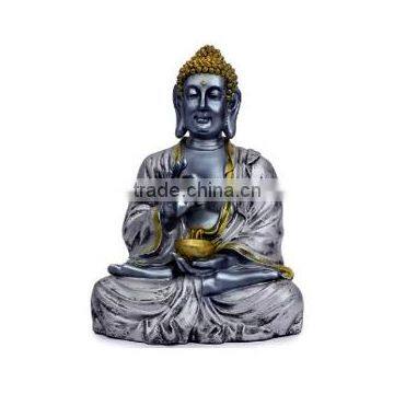 Thai Resting Buddha Polyresine Sculpture