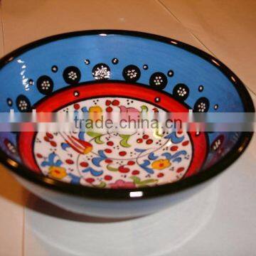 hand painted bowl