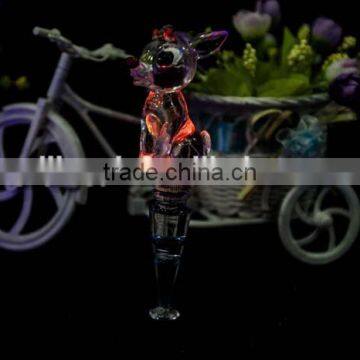 Clear Acrylic Led Color Changing Beer Bottle Stopper Supplier photo-4