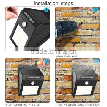 12LED Outdoor Wireless Solar Energy Powered Motion Sensor Led Night Light for Patio,yard, photo-5