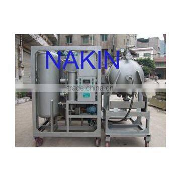 NAKIN Vacuum Oil Regeneration Machine for Black Engine Oil Dehydration & White Clay Bleaching