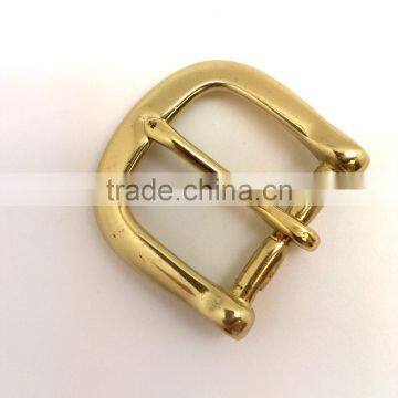 End Bar Solid Brass Buckle With One Prong, Belt Buckle photo-2
