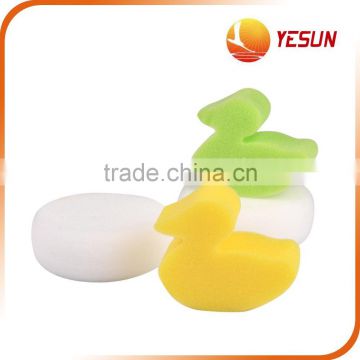 Baby Bath Spong,Duck shape Baby Sponge,Baby sponge