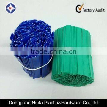 Bread Bags Closure Used Plastic Twist Ties With Double Metal Wire photo-5