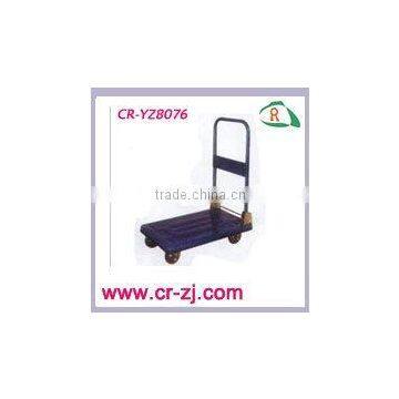 Dark blue case&plastic flat hand truck CR-YZ8076