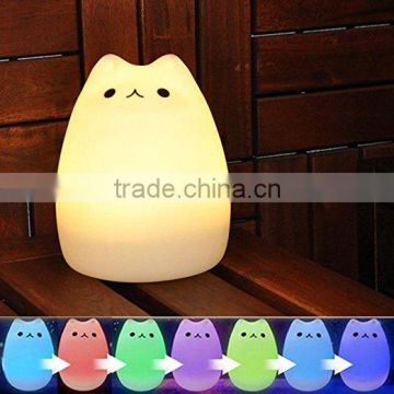 High quality soft silicone baby night light