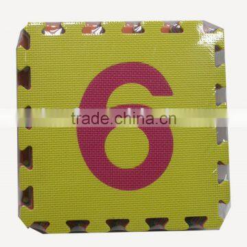 Educational Numbers Foam Puzzle Mats for Children, Kids