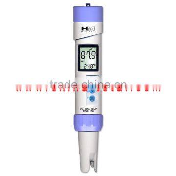 HM Digital COM-100: Waterproof EC / TDS / Temp Combo Meter