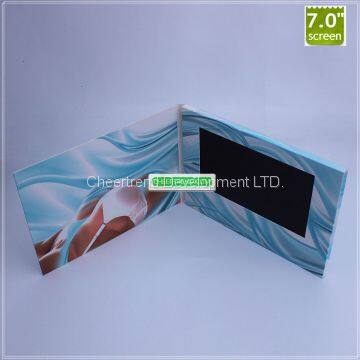 800x480 TFT LCD module 7 inch display with 40pin LVDS interface for video book,video brochure card