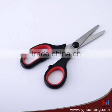 Soft handle student scissors,school scissors,stationery scissors