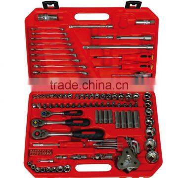 123 pcs 1/4",3/8"Dr.&1/2"Dr.Socket Wrench Set