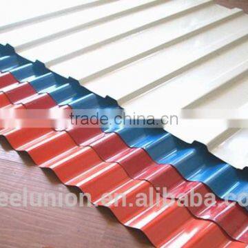 Colored Coated Steel Sheet/PPGI For Roofing Sheet From China