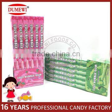 Double Colors Stick Loly Long Bubble Gum photo-5
