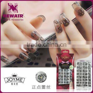 New Air Wholesale 2D Nail Art Stickers Bling Lattice Type Design Nail Warps photo-5