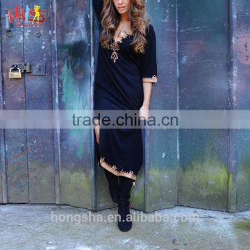 Dresses Women Summer Sexy Bohemian Embroidery Vintage Dress HSD7114