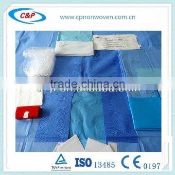 Sterile Blue Arthroscopy Pack with one elastic hole