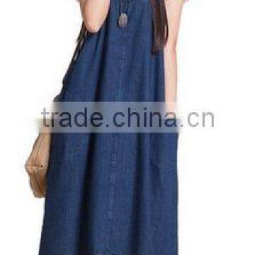 Women's Denim Baggy Overall Dress and Jumpsuit