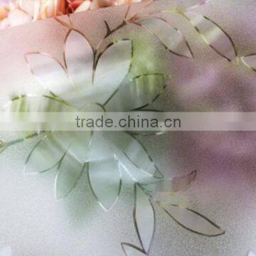 Soft Glass Transparent Waterproof Mat Custom Round PVC Round Table Cloth Tablecloth With Frosted Crystal Plate photo-4