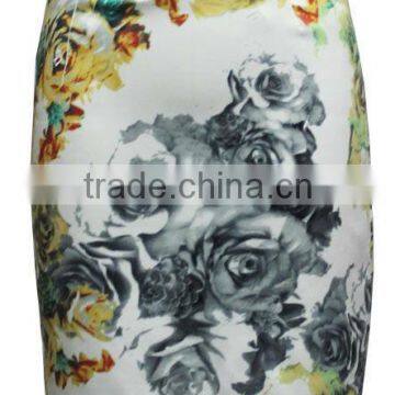 New Fashion Design Western Style Printed Ladies Designer Skirt Suits photo-2