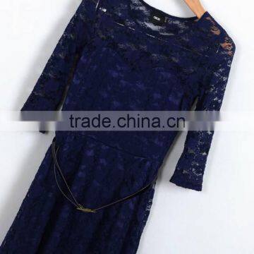 GZY 2015 Wholesale Long Sleeve Women Red Party Dresses photo-4