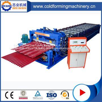 Double Layer Roofing Sheet Roll Forming Machinery photo-3