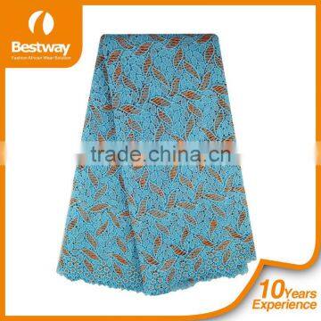 Factory Wholesale African Heavy Lace Fabric CP0035-1 African Guipure Lace Fabric For Party photo-5