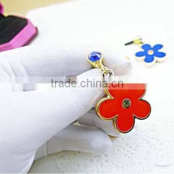 Cellphone Accessories Customized Designs Flower Earphone Plug Mobile Phone Anti Dust Plug photo-4