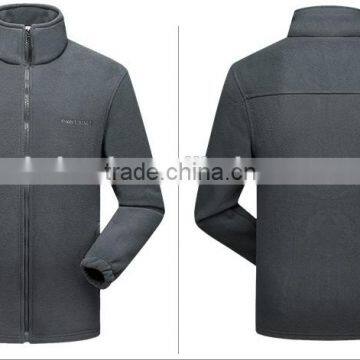 Wholesale OEM Man Polar Fleece Jacket Winter Jacket 100% Polyester photo-2