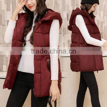 Zm35761a Wholesale Winter Clothing Fancy Ladies Waistcoat photo-4