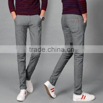 Casual Slim Fit Linen Pants for Men
