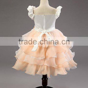 Girls Party Dresses Baby Flower Girl Dresses Tutu White Girl Party Dress for 2 Years photo-2
