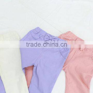 Children's Wholesale Spring and Autumn Children's Elastic Girls Pencil Pants Children's Pencil Pants photo-4