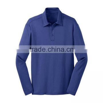 Wholesale Polo Shirts for Men Latest Custom Men Long Sleeve Collar T-shirt photo-4