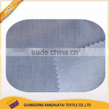 Factory Price 100% Cotton Yarn Dyed Shirt Grey Fabric photo-3