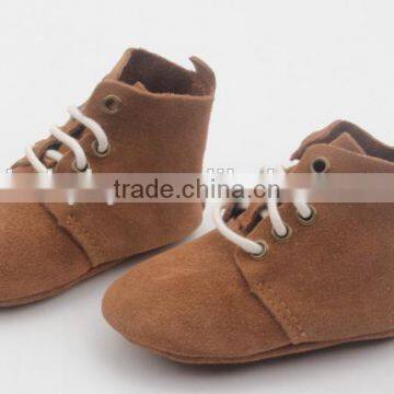 Genuine Leather Lovely Cute Fashion Skidproof Baby Boots photo-3