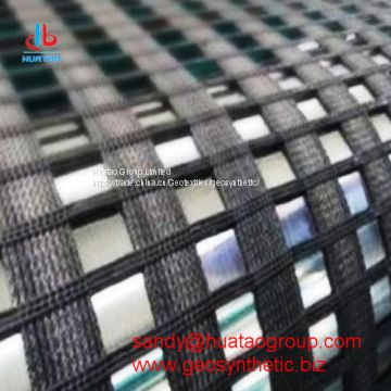 High Strength Warp Knitted Polyester Geogrid