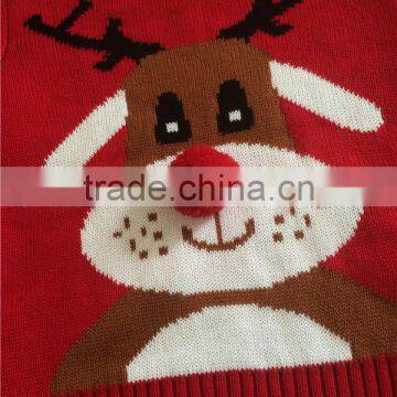 Hot Sale Reindeer Christmas Jumper for Kid photo-4