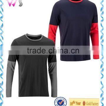 hot sale combination long sleeve t-shirts 6xl long sleeve t-shirts cheap men long sleeve t-shirts