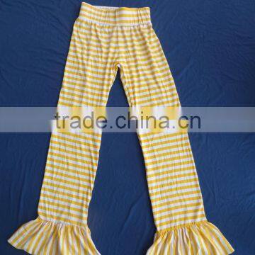 Factory OEM Custom Women New Design Yoga Pants Ruffle Capri Leggings Sportswear Activewear photo-6